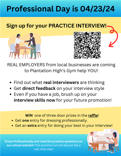 Professional Day 2024 Flyer